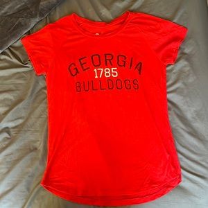 Women’s UGA Georgia Bulldogs red tshirt